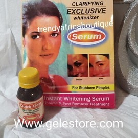 quickclear X 2  40ml Each. Quick Clear Skin Perfector Serum. Anti SunBurn, Spots & More