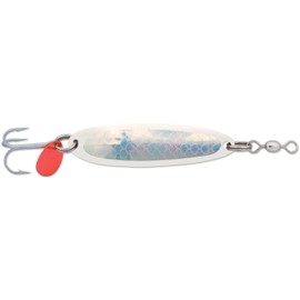 Luhr Jensen 3/8 Krocodile Treble Hook, Pearl/Fishscale (Model: 1003-038-0581)