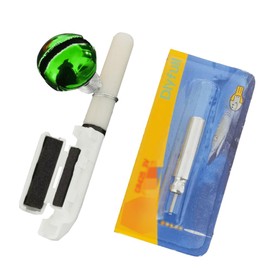 Fishing Alarm Bell, 8 Pieces Fishing Glow Sticks with Buckle Rod Tip Lights Night Fishing Waterproof Luminous Fishing Light for Sea Fishing Tackle Fishing Enthusiasts (Color C)