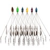 KULPORT Alabama Rig for Bass Fishing - 6PCS Umbrella A-Rig