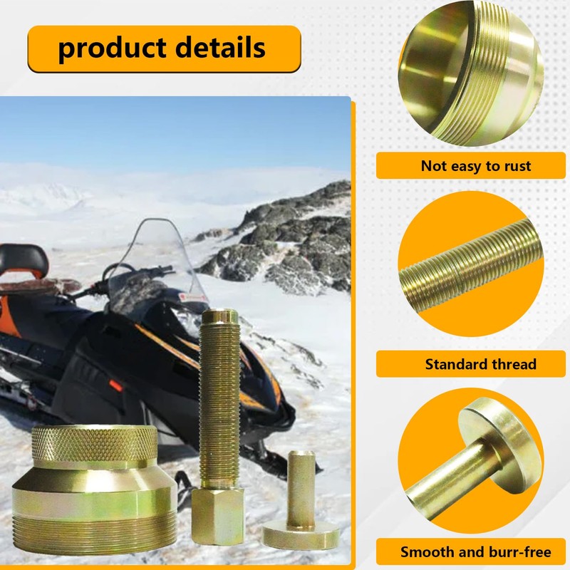 BIGLKNM Snowmobile Flywheel Puller Compatible with Ski-Doo, Works on 2017-2021