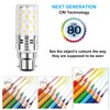 SAUGLAE LED Corn Bulbs, B22 Bayonet Cap, 12W, 1450Lm, 3000K