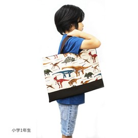 miwaki bag09 Lesson Bag, Boys and Girls, Tote Bag, Handbag, Training Bag, Sub-bag, Elementary School, Kindergarten, Nursery, Made in Japan, Handmade with Name Tag, stripe black