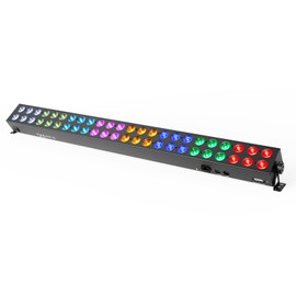 OPPSK 48LED Stage Wash Light Bar: 120-Watts RGBA Color Changing - Sound Activated DMX Control for DJ - Uplighting for Events Church Wedding Party Dance Floor Music Light Show Band Performance