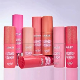 Rubor Líquido Pink Up Liquid Blush De Larga Duración 6ml Sunset