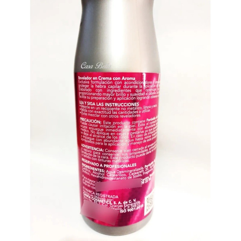 Revelador En Crema 20 Volumenes Anven 900ml