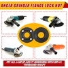 Hicarer 25 Pcs Angle Grinder Nut Angle Grinder Wrench Kit