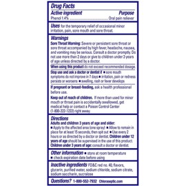 Chloraseptic Sore Throat Spray | Cherry Flavor | 6 fl oz