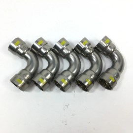 NIBCO Lot of 5 NIBCO BenchPress 1/2" x 1/2" G PCH207 90° Elbow (2055455HPC)