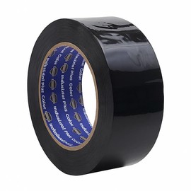 Industrial Plus Black Acrylic Packing Tape, 1.90 Inch x 110 Yards, 2.0 Mil, 36 Rolls