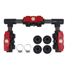 OemClima Pool Bypass Set Bypass Set for Pool Heating Solar Heating Pool Heater Heat Pump Solar Pool Heating