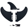 OITRCSS Surfboard Fin Set, 3 Fins (2 Side Big+1small Center