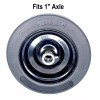 SD 10"x 3.25" FINISH MOWER WHEEL -SOLID MOLDED TIRE -