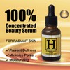 HUMANANO Placen 100% Concentrated Serum,Placenta Growth factor, EGF, Nanosized (1month