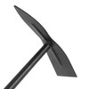 xelea Wooden Handle Metal Hand Garden Tool Digging Hoe,Black