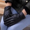 Isotoner Ladies Three Point Leather Glove