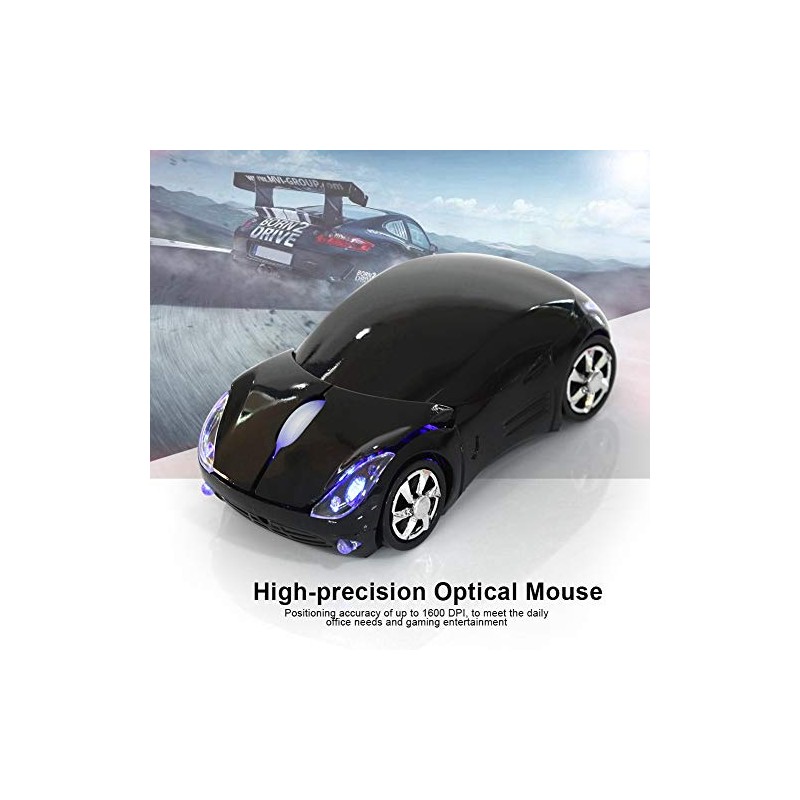 Wendry Wireless Mouse, Ultra-Thin 2.4GP Wireless Bluetooth Mouse óptico Mute