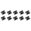 MECCANIXITY 10pcs Port Blocker Locking USB Port/Dust PC Blocker Black