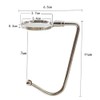 Kimuwote 8 Pack Purse Hook Hanger, Metal Hook Long Handbag