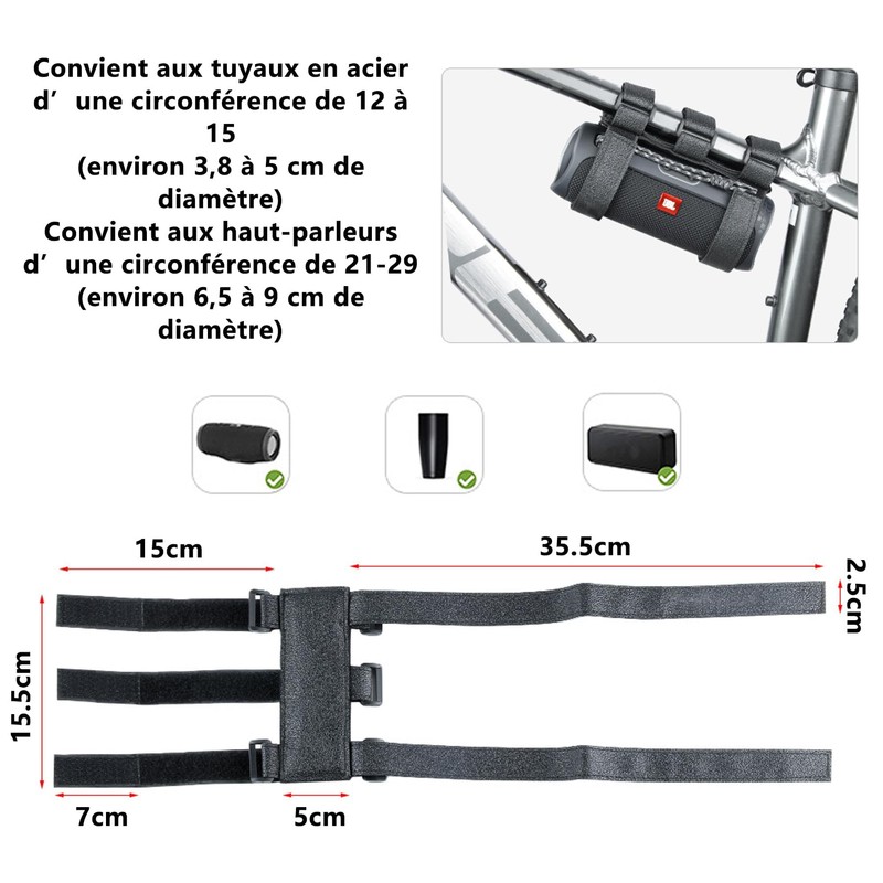 Alriedy Speaker Mount for JBL Charge 5, JBL Flip 6,
