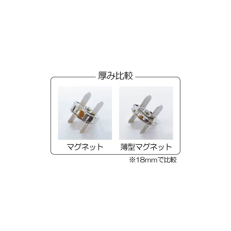 KIYOHARA sankokko- Thin Magnetic 18 mm Nickel sun14 – 108