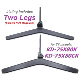 Sony New Sony KD-75X80K KD-75X80CK Stand Legs 5-022-231-11 / 5-022-232-11