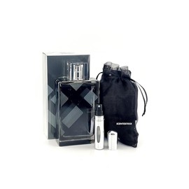 Bundle- Brit for Men 3.4 Eau De Toilette with Organza Bag & Mini Refillable Atomiser