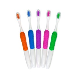Tess Oral Health 2500C Texture Grip Child Toothbrush (1 Dozen) - Engaging Dental Care for Young Smiles