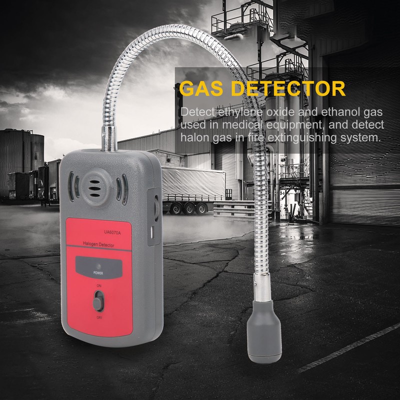UA6070A Portable Halogen Leak Detector Tester for CFCs HCFCs Gas