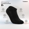 Baesics Sneaker Socks (Set of 6) Unisex, No Slipping, Breathable,