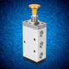 Pneumatic 1/4" PT 2 Postion Air Hand Lever Operated Valve
