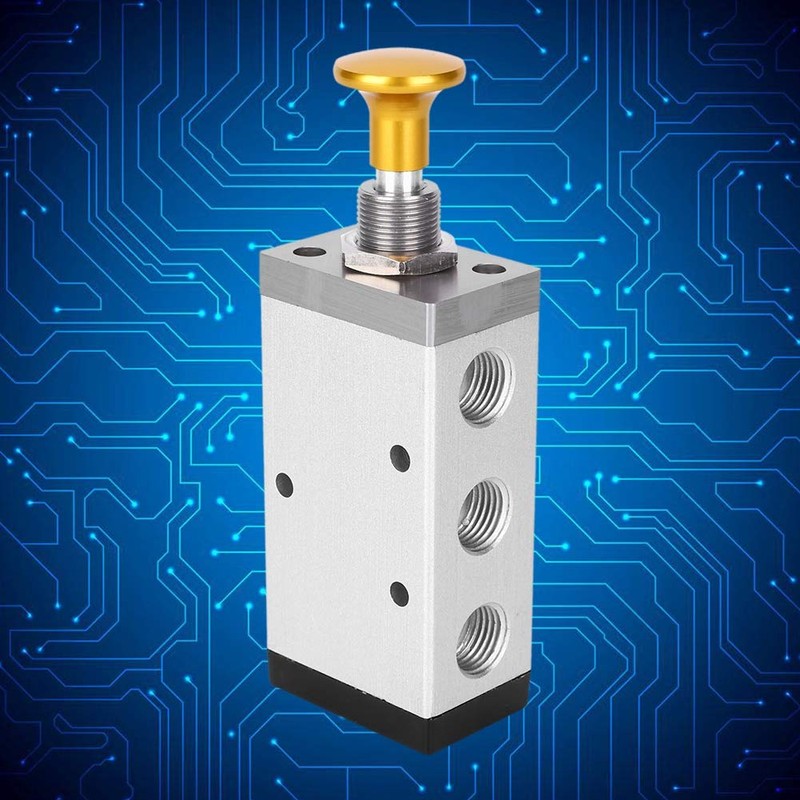 Pneumatic 1/4" PT 2 Postion Air Hand Lever Operated Valve
