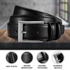 Marino’s Premium Belt Men, Genuine Leather Dress Belt for Men,