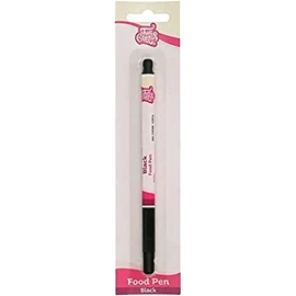 FunCakes Food Pen Black: Writer with 100% Edible Ink, Flexible Tip for both thick and thin lines.Great for personalizing your treats with Messages, Quick drying time, Halal certified