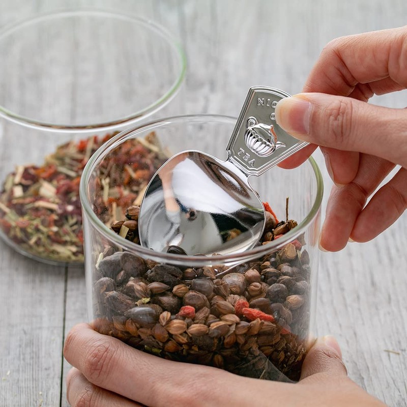 CASUAL PRODUCT 010446 Tea Caddy Spoon B, Silver