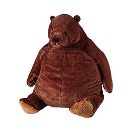 AURWEL XXL Brown Bear Cuddly Toy 80 cm, Soft Brown Bear Toy & Plush Toy, Large Stuffed Toy Brown Bear for Children's Room Decoration, Easy to Clean Family, Friends and Animal Lovers
