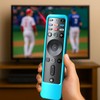 3PACK Case Cover for VIZIO XRT260 Remote, Purple Blue Red