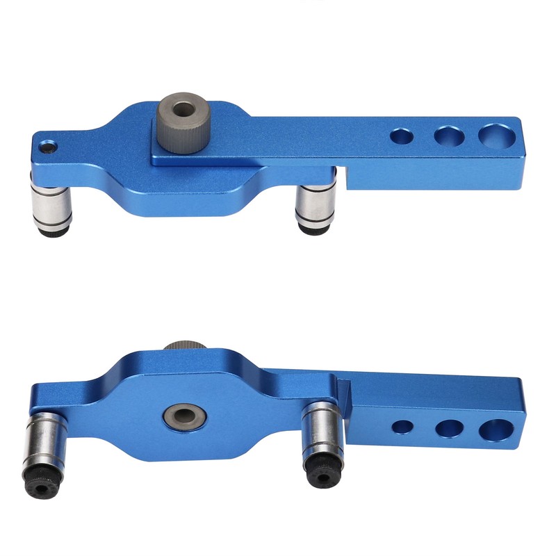 14PCS Drilling Positioner Aluminum Alloy Self Centering Doweling Jig with