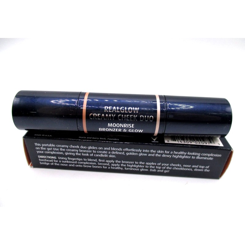 Lune + Aster Bronze + Go Realglow Creamy Cheek Duo