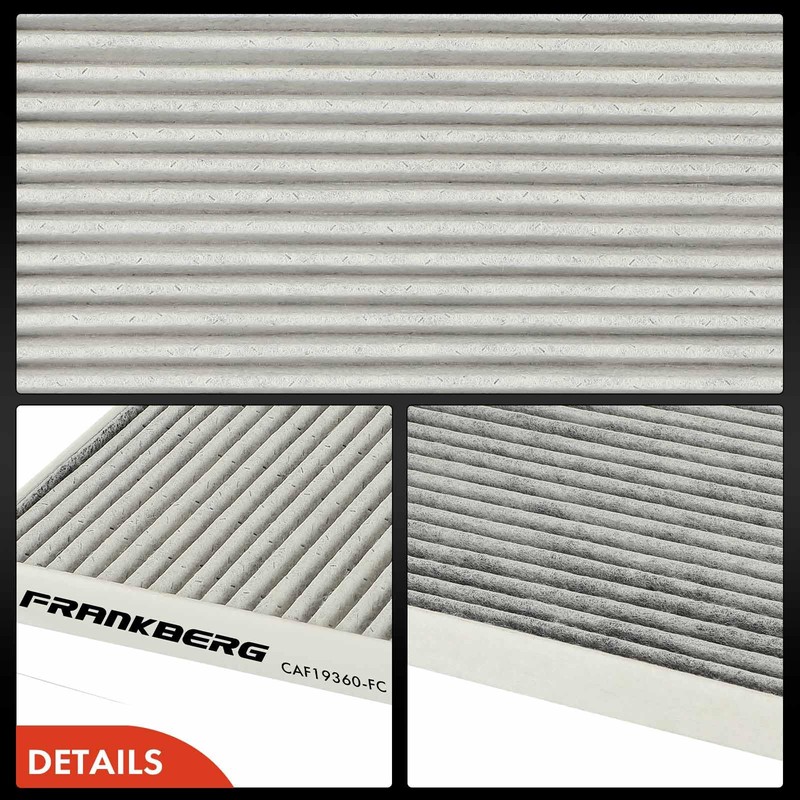 Frankberg Cabin Air Filter with Activated Carbon Filter Compatible with