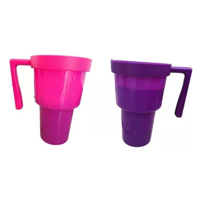 generic 3 Vasos Botaneros Fiesta Bebidas