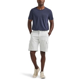 Lee Men's Extreme Motion Carolina Cargo Short Soft Gray 36