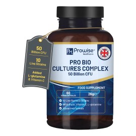 Bio Cultures Complex Probióticos 50b Ufc 60 Cápsulas