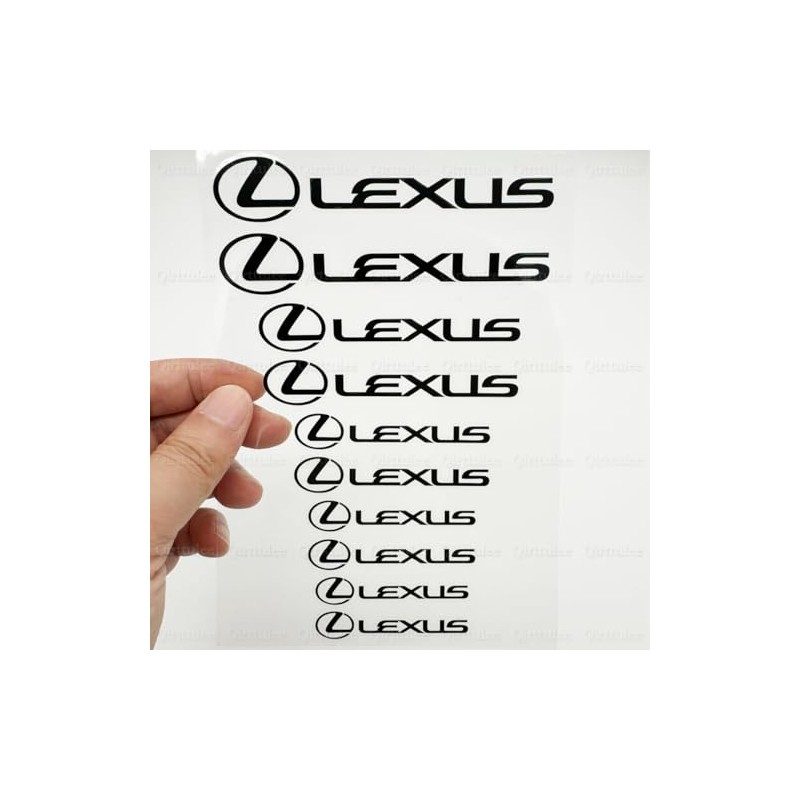 Lexus Caliper Sticker, Compatible with All Series, Rake Caliper Cover,