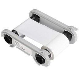 Iteche Compatible RCT015NAA White Ribbon Tape for Evolis Primacy Zenius Edikio Flex Edikio Duplex Printers 1000 Images