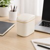 Mini Desktop Trash Can with Cover – Compact Waste Bin
