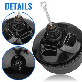 HARUMA 54-74408 Vacuum Power Brake Booster without Master Cylinder Compatible With 1997-2008 For Ford Expedition/99-03 F-150/97-99 F-250/99-04 Lobo ; 02 03 Lincoln Blackwood, 1998-08 Navigator