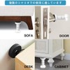 Furniture Fall Prevention, Earthquake Prevention, Tension Rod, Set of 4,