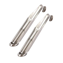 iNeibo Tea Infuser - Stainless Steel Stick Pipe Tea Steeper Strainer for Loose Tea Leaf, Herbs or Spice, Premium Extra Fine Mesh Tea Maker for Single Cup Brewer, Mugs (2 Pcs/Pack)