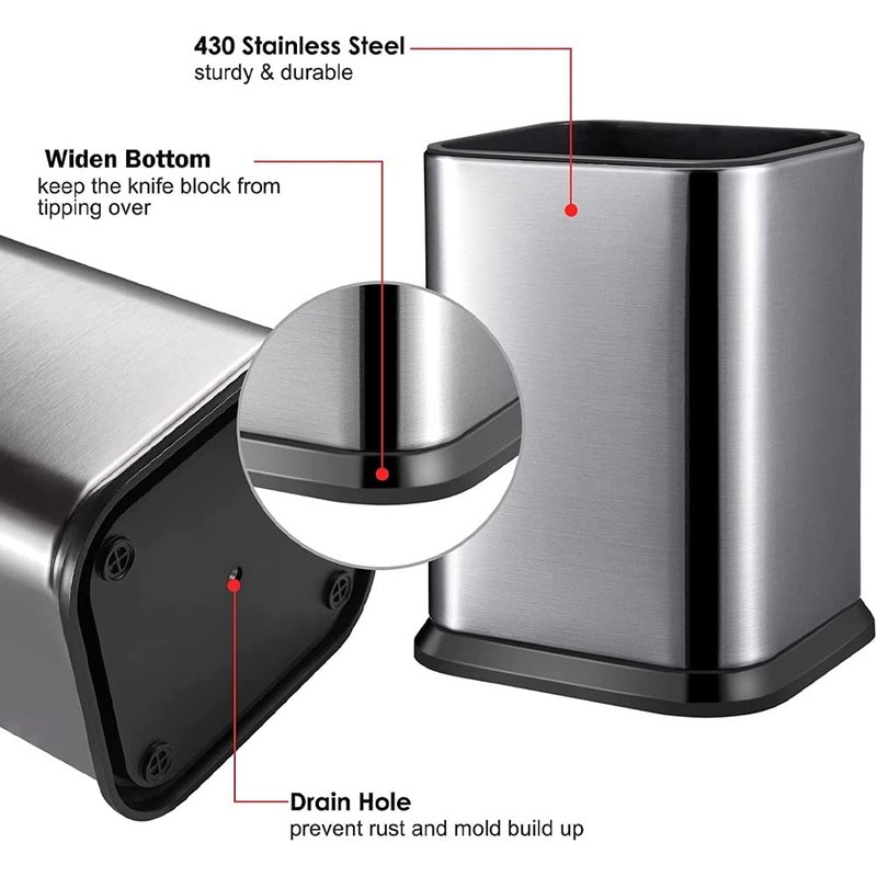 Yuemsh Kitchen Utensil Holder, Utensil Holder for Countertop Cooking Utensil